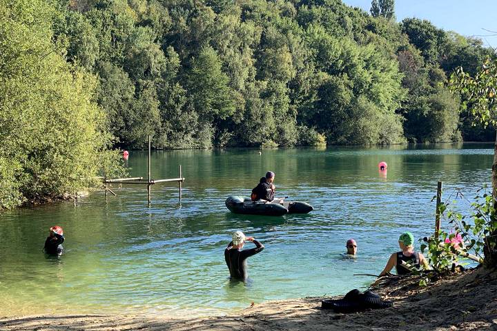Open air swimming